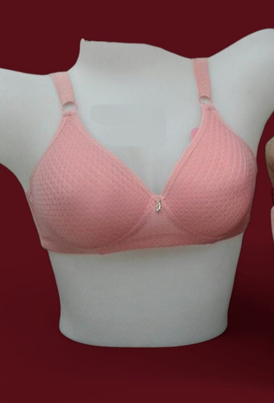 Light padded non Wired Bra [000356]