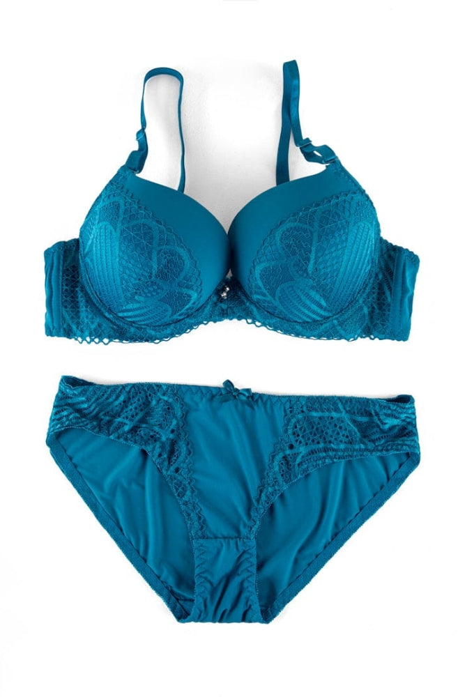 Pushup Wired Bra Set Available size 32 To 40 [AR000237]