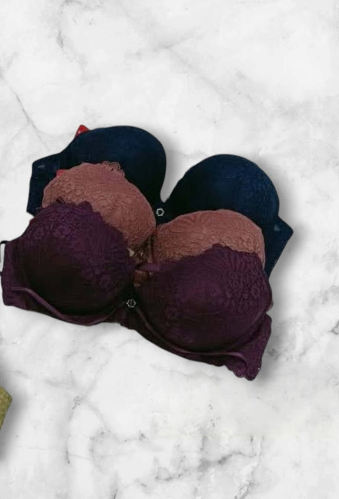 Double padded pushup Bra stylish With lace Available Size 34 to 40 [000365]