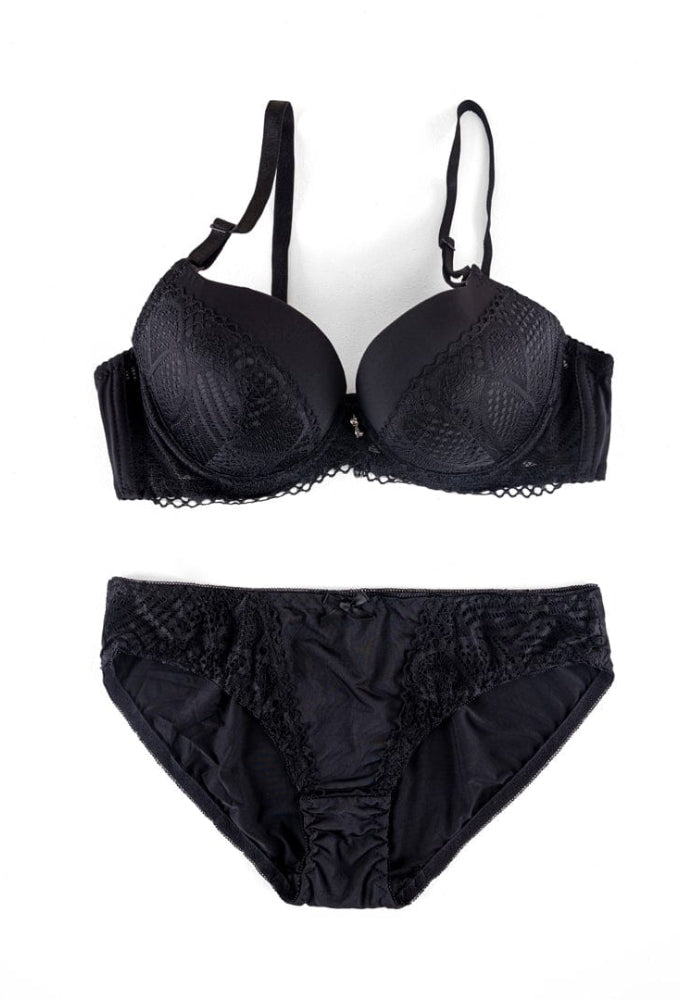 Pushup Wired Bra Set Available size 32 To 40 [AR000237]